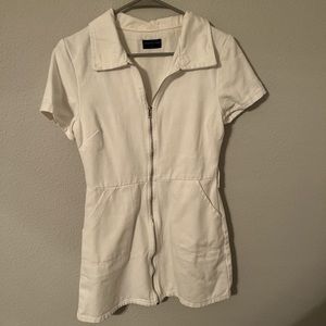 White fox boutique denim dress